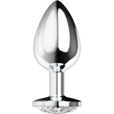 Plug anale in vetro elegante, ergonomico e facile da inserire